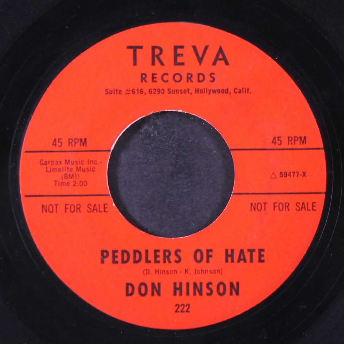 peddlers of hate / protest singer by DON HINSON
