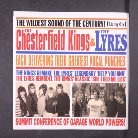 CHESTERFIELD KINGS / LYRES
