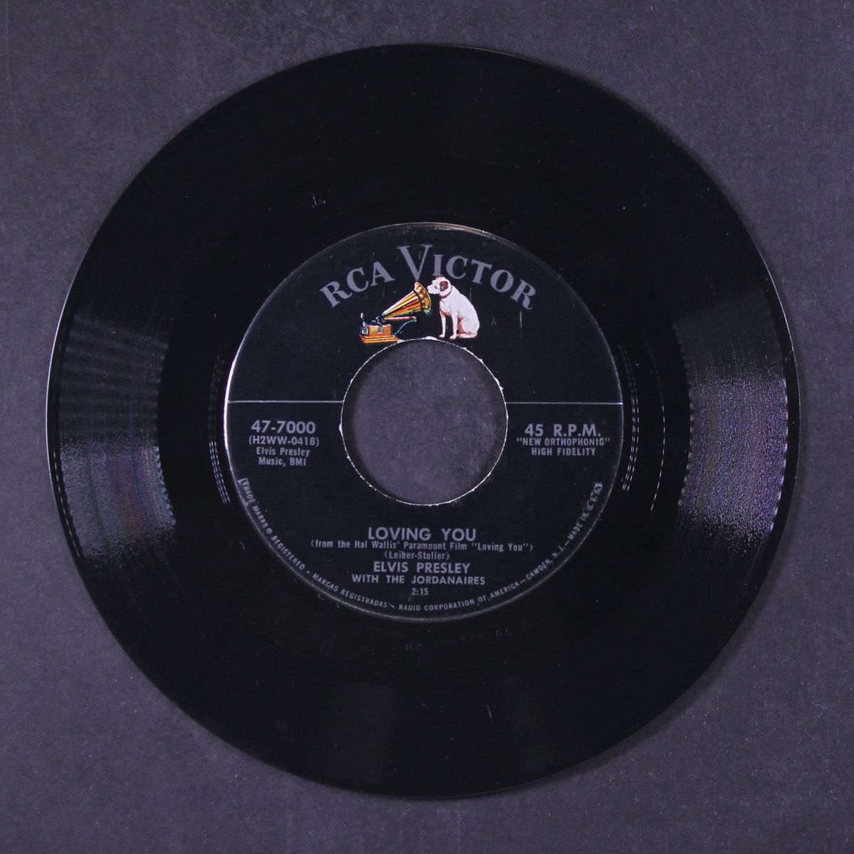teddy bear / loving you by ELVIS PRESLEY