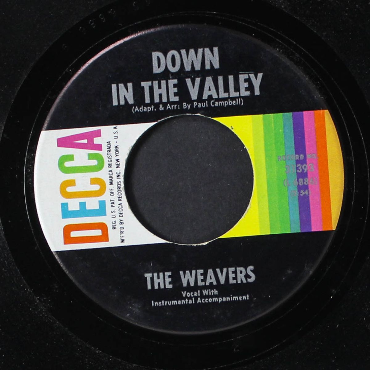 trouble in mind / down in the valley by WEAVERS