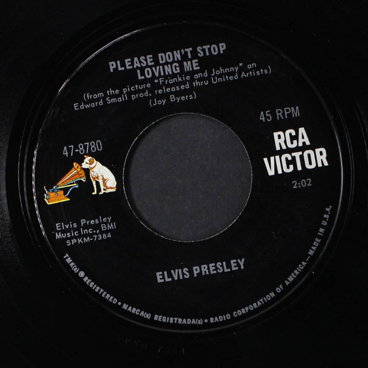 frankie and johnny / please don't stop loving me by ELVIS PRESLEY