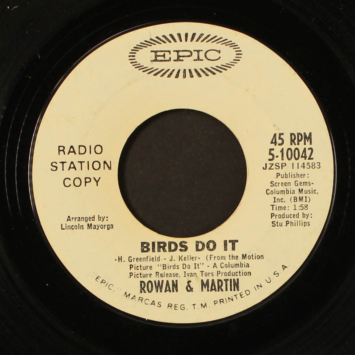 hang on the bell nellie by ROWAN & MARTIN