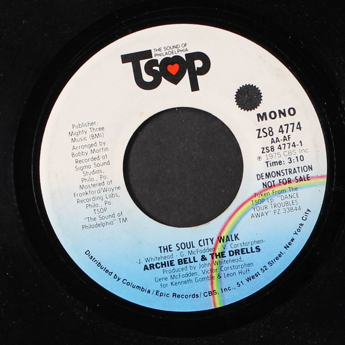 the soul city walk by ARCHIE BELL & DRELLS