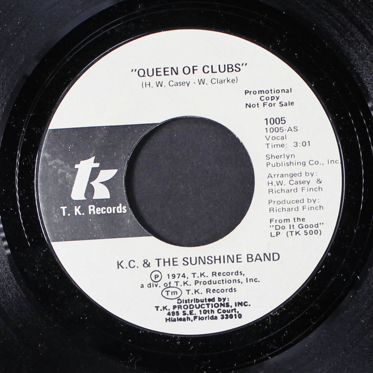 queen of clubs by K.C. & SUNSHINE BAND