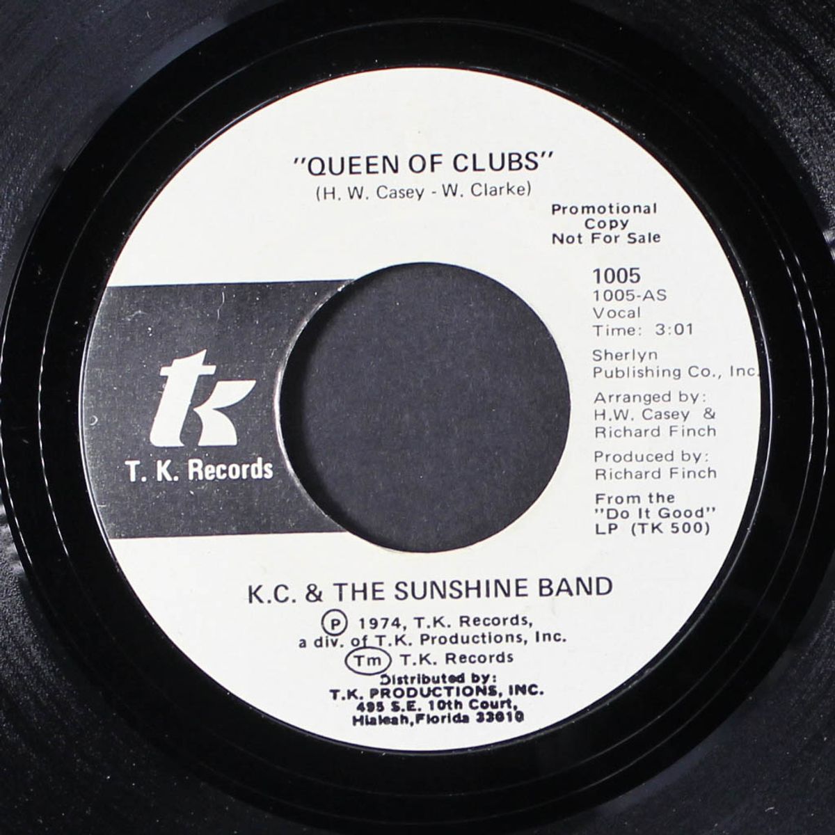 queen of clubs by K.C. & SUNSHINE BAND