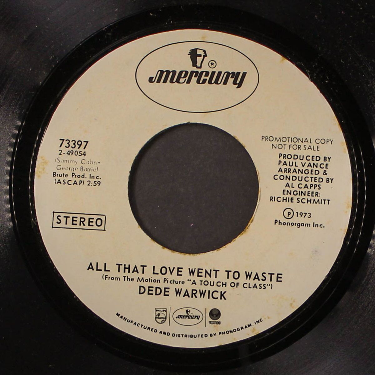 all that love went to waste / i haven't got anything better to do by DEDE WARWICK