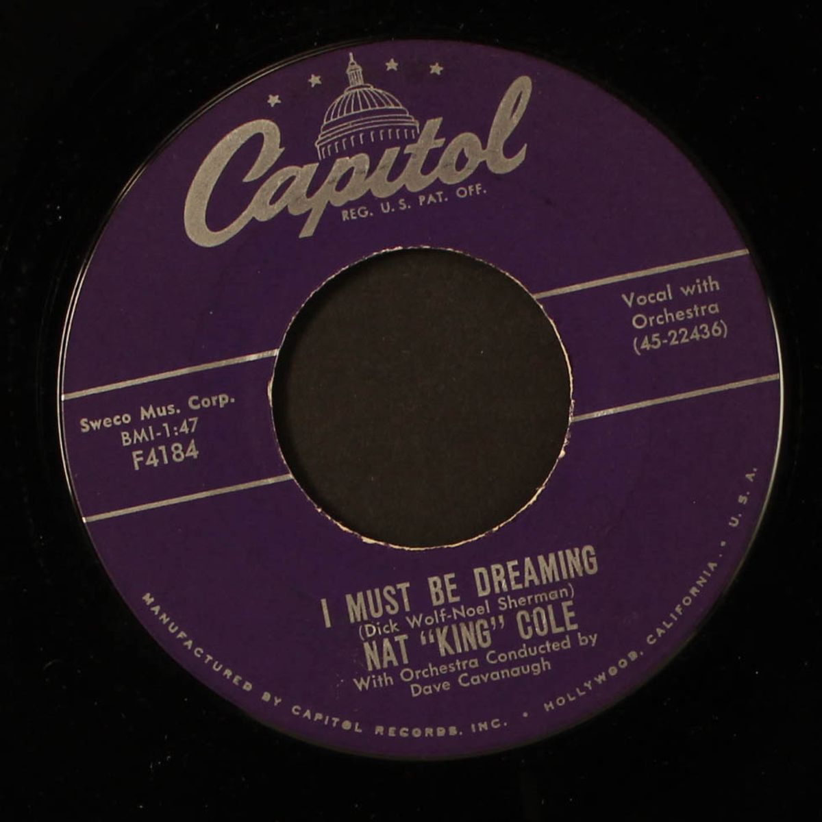 you made me love you / i must be dreaming by NAT KING COLE
