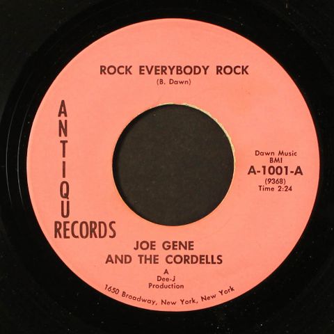 JOE GENE & CORDELLS