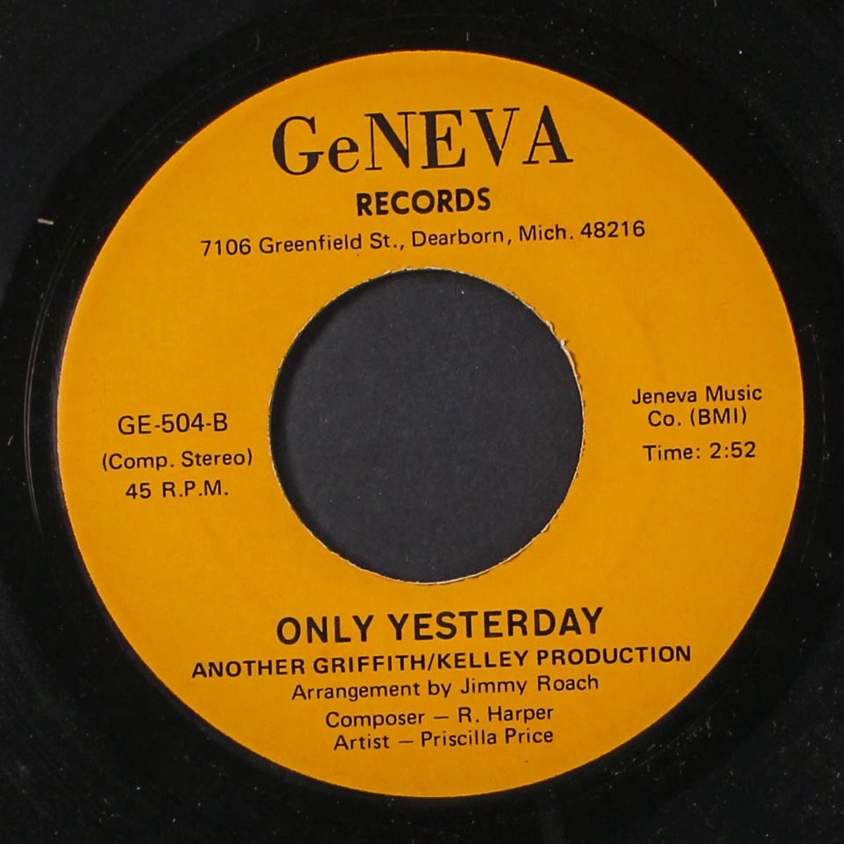funny / only yesterday by PRISCILLA PRICE