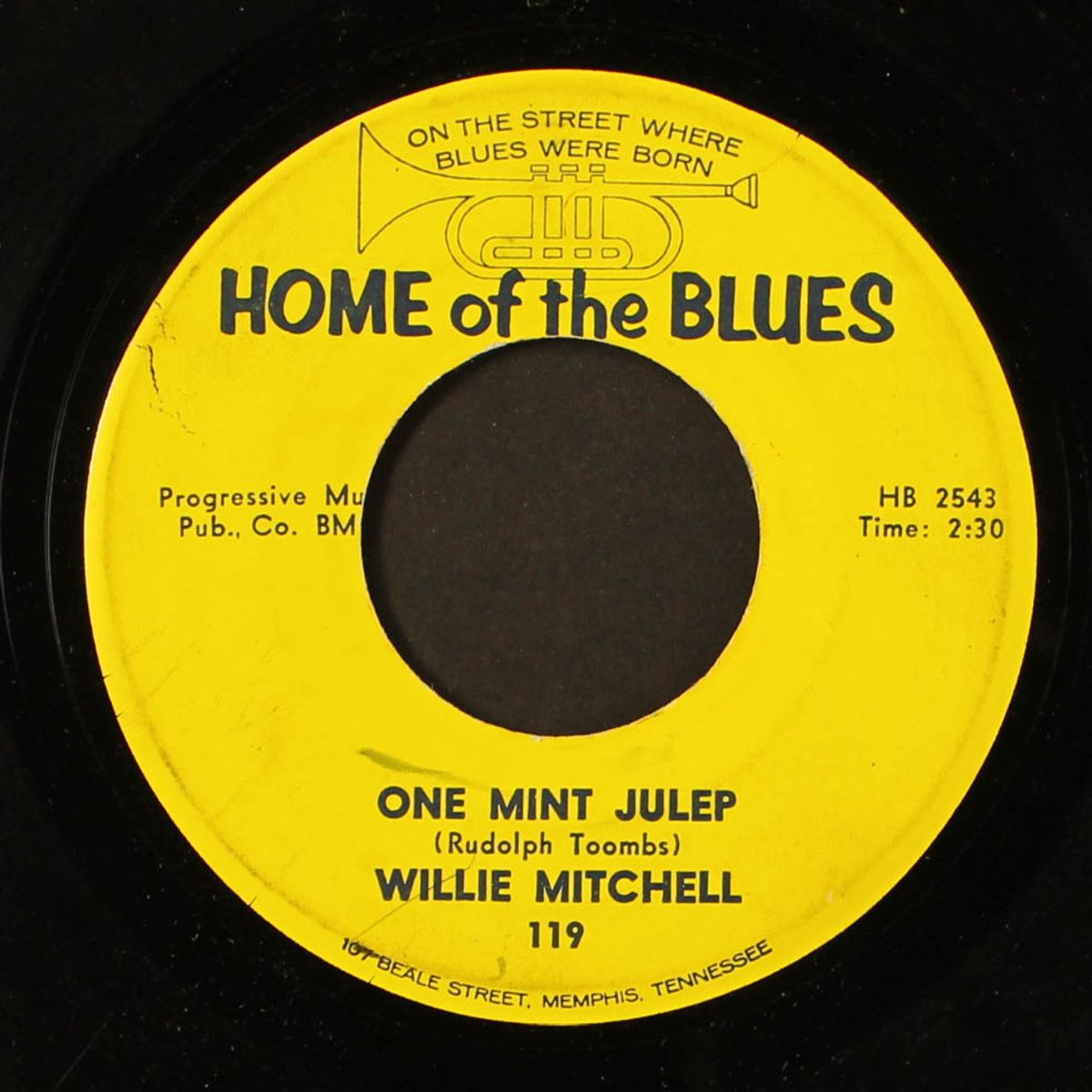 one mint julep / i've got a right to cry by WILLIE MITCHELL
