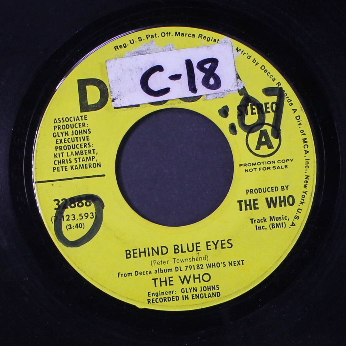 behind blue eyes / my wife by WHO