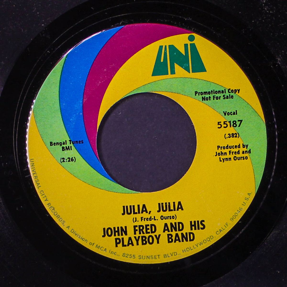 love my soul / julia, julia by JOHN FRED & PLAYBOY BAND