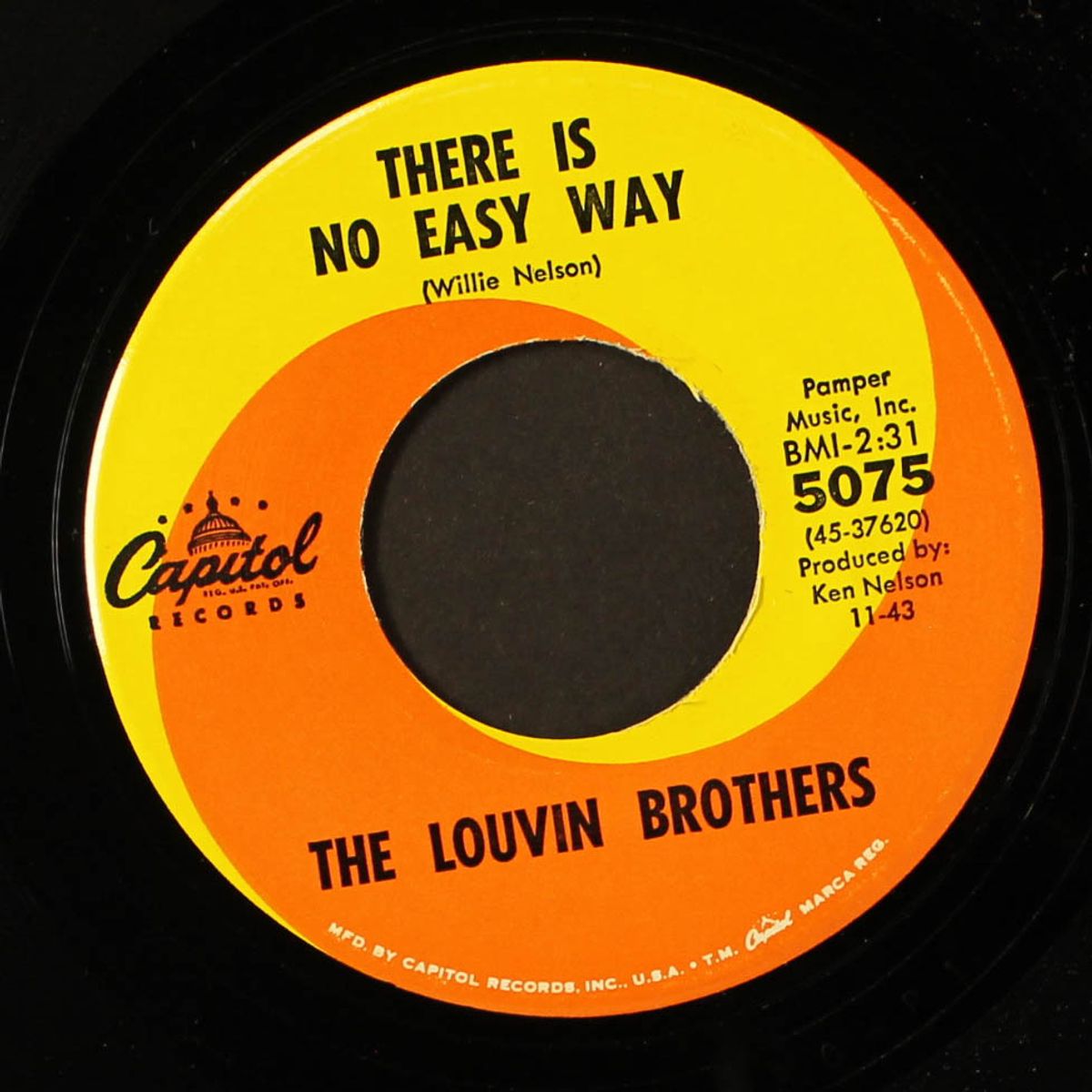 there is no easy way by LOUVIN BROTHERS