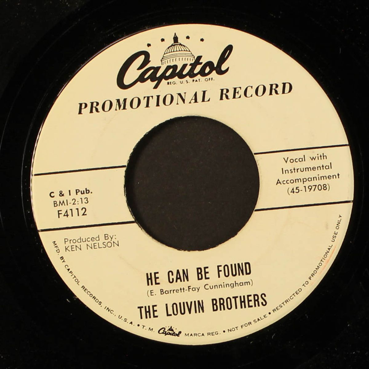 river of jordan / he can be found by LOUVIN BROTHERS