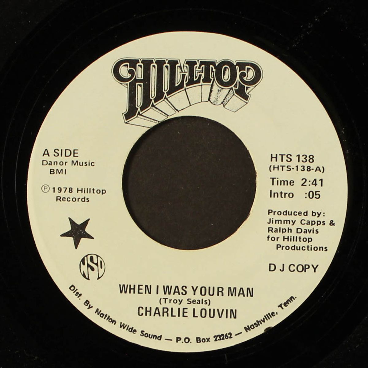 when i was your man by CHARLIE LOUVIN