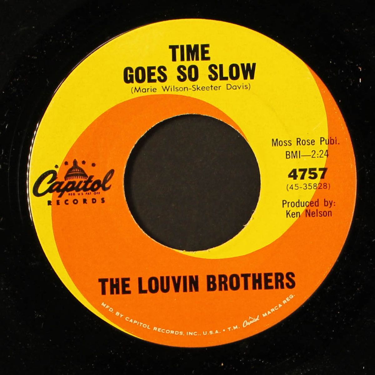 time goes so slow by LOUVIN BROTHERS