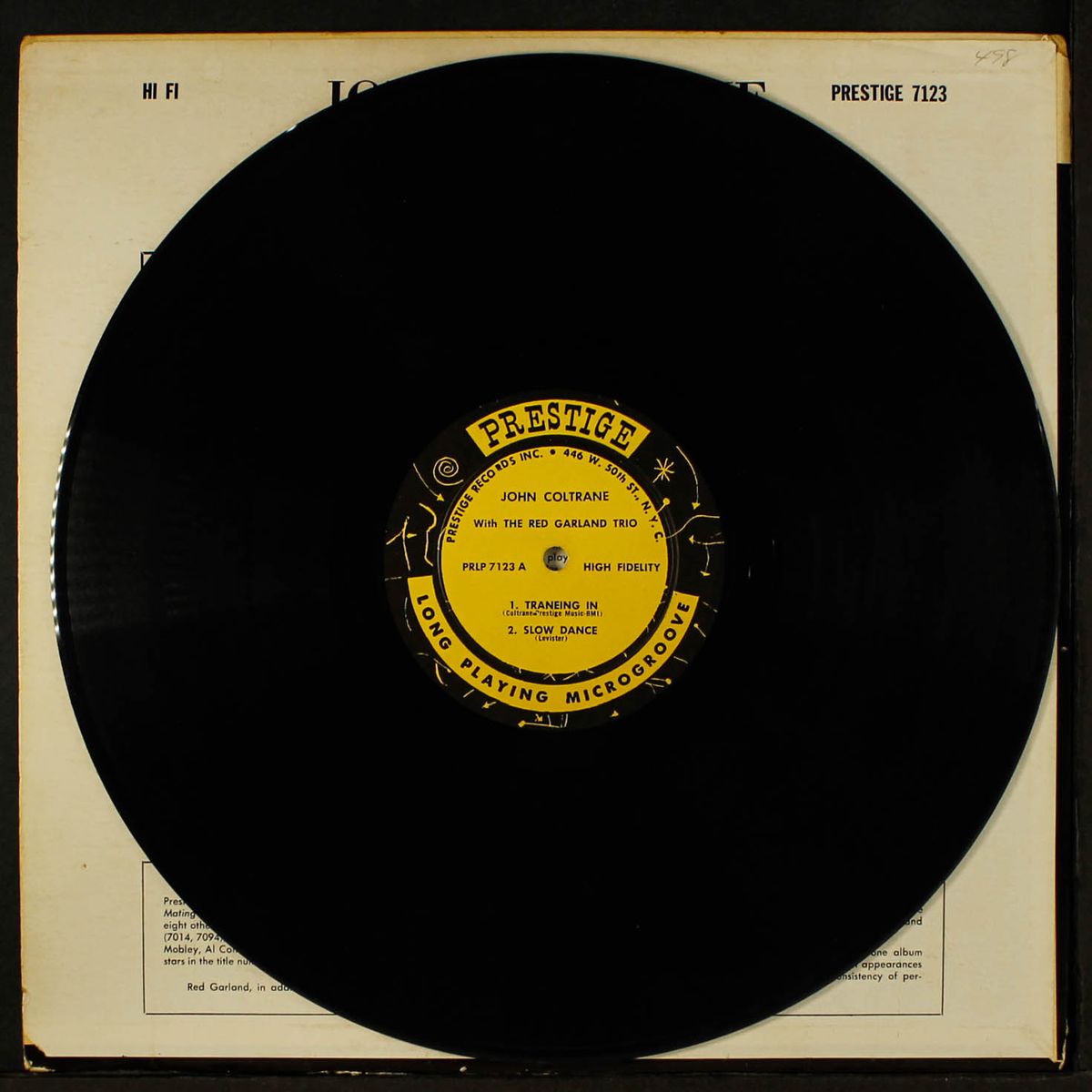 with red garland trio by JOHN COLTRANE