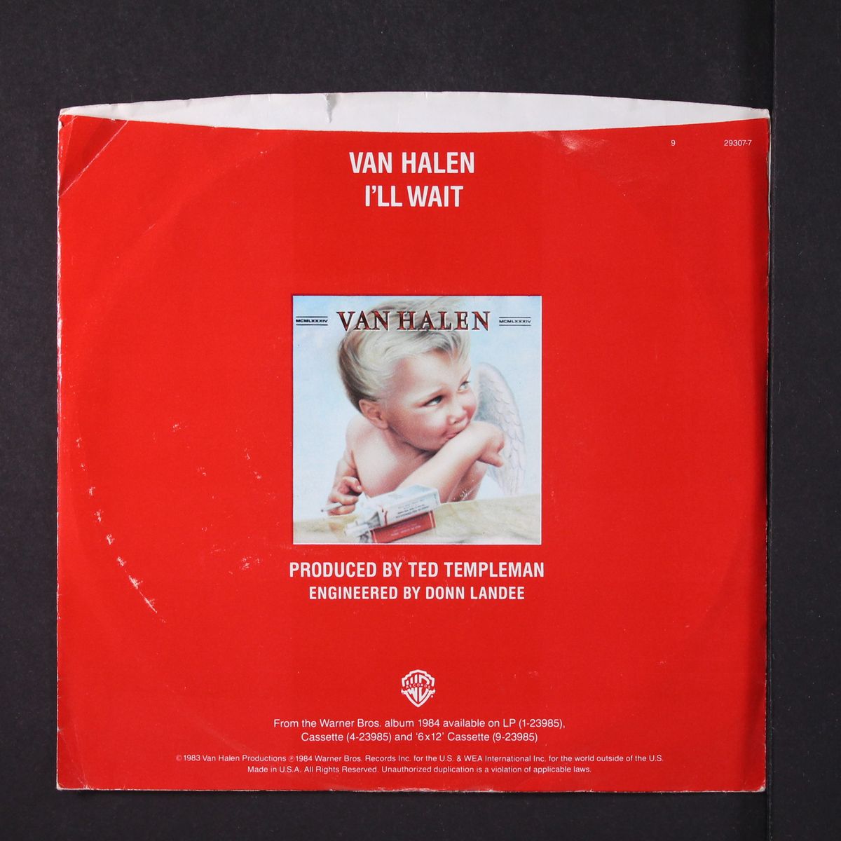 i'll wait / same by VAN HALEN
