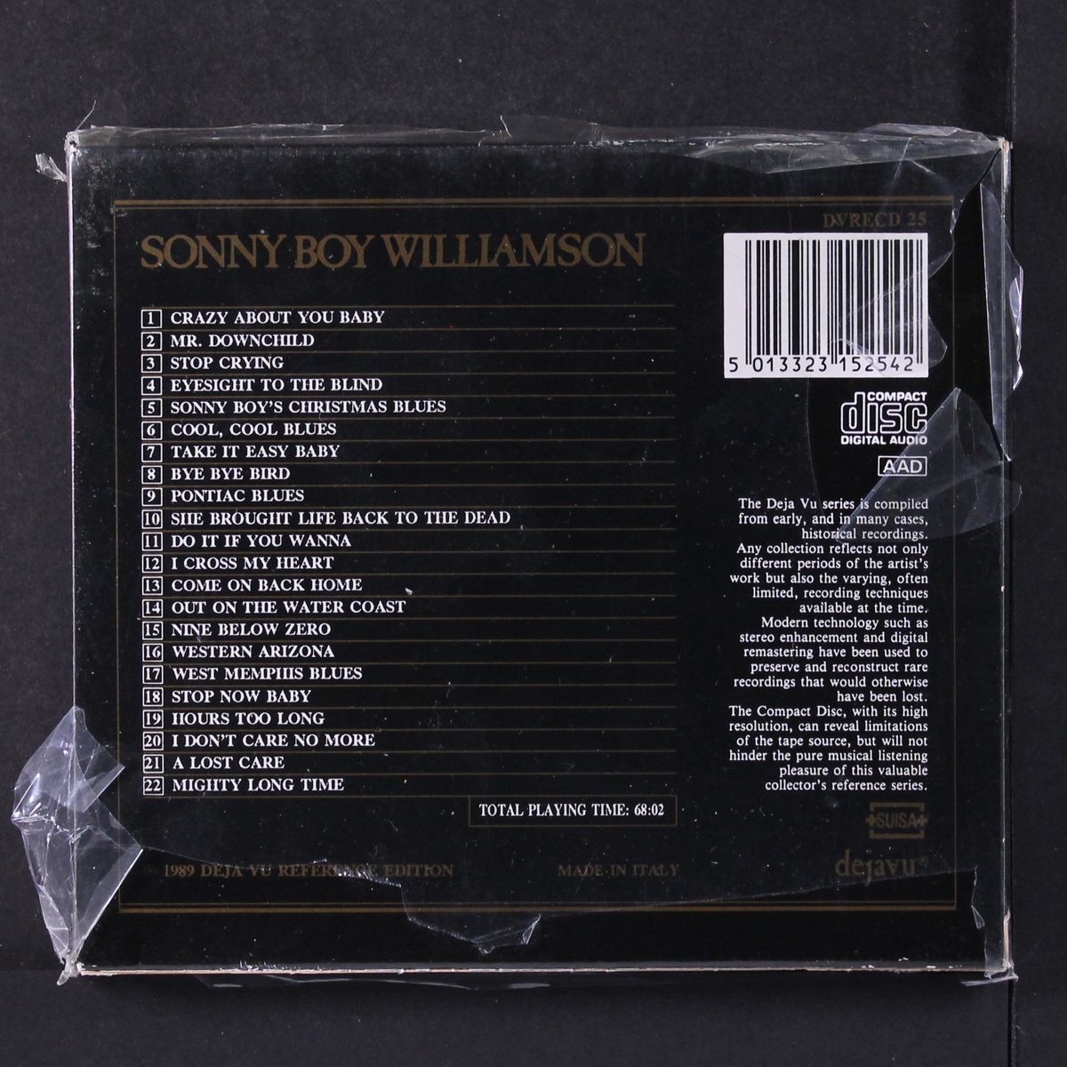 the story by SONNY BOY WILLIAMSON