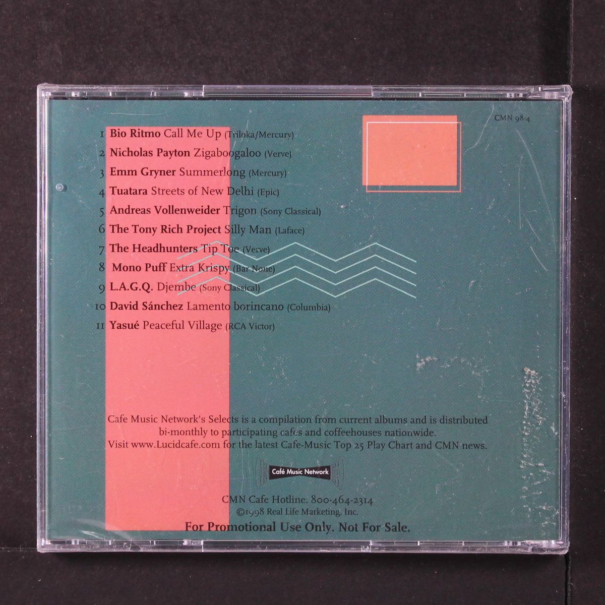 cafe music network's selects volume 7 by VARIOUS