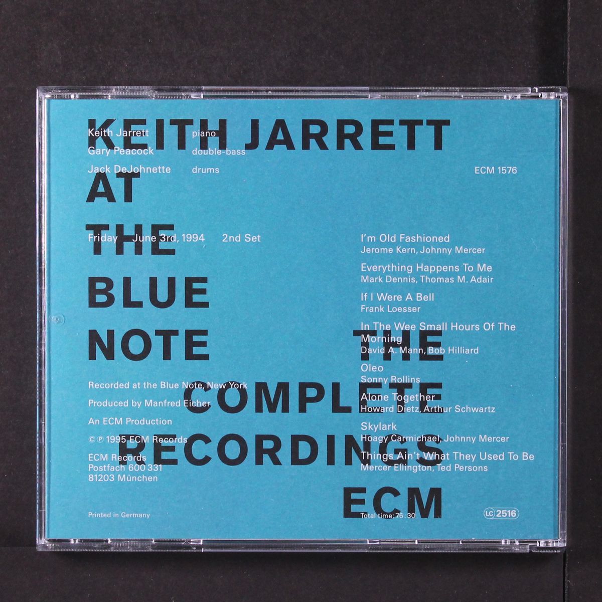 keith jarrett at the blue note - the complete recordings by KEITH JARRETT