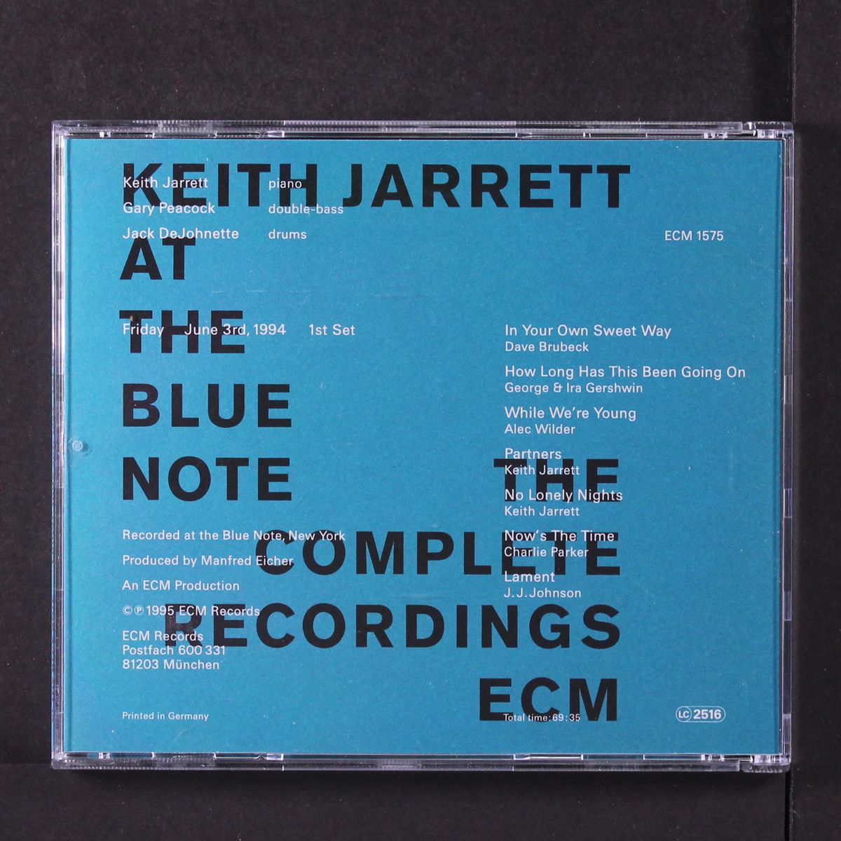 keith jarrett at the blue note - the complete recordings by KEITH JARRETT