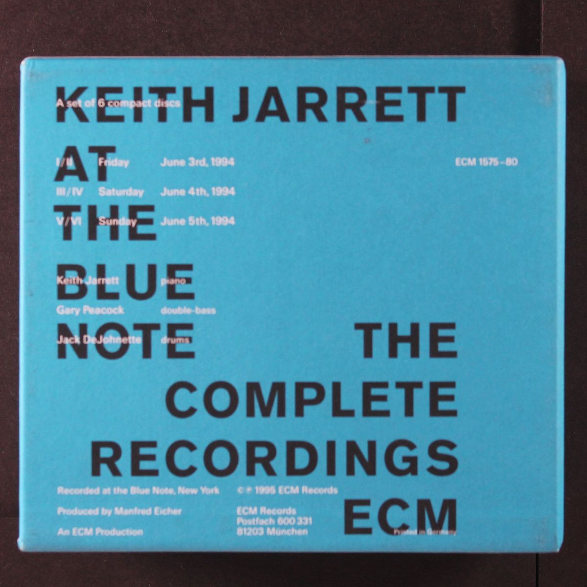 keith jarrett at the blue note - the complete recordings by KEITH JARRETT