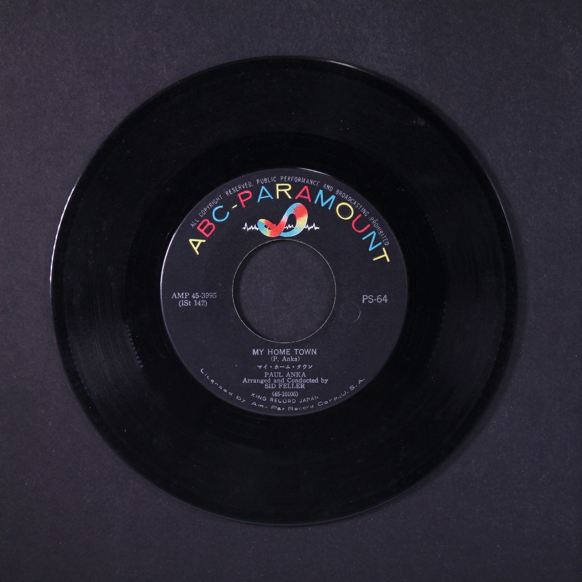 my home town / autumn leaves by PAUL ANKA