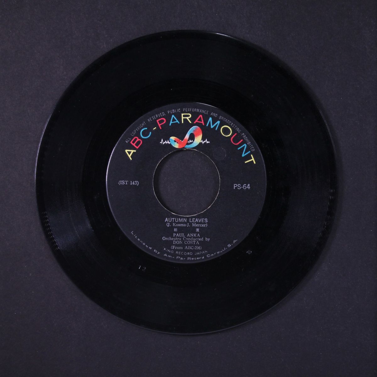 my home town / autumn leaves by PAUL ANKA