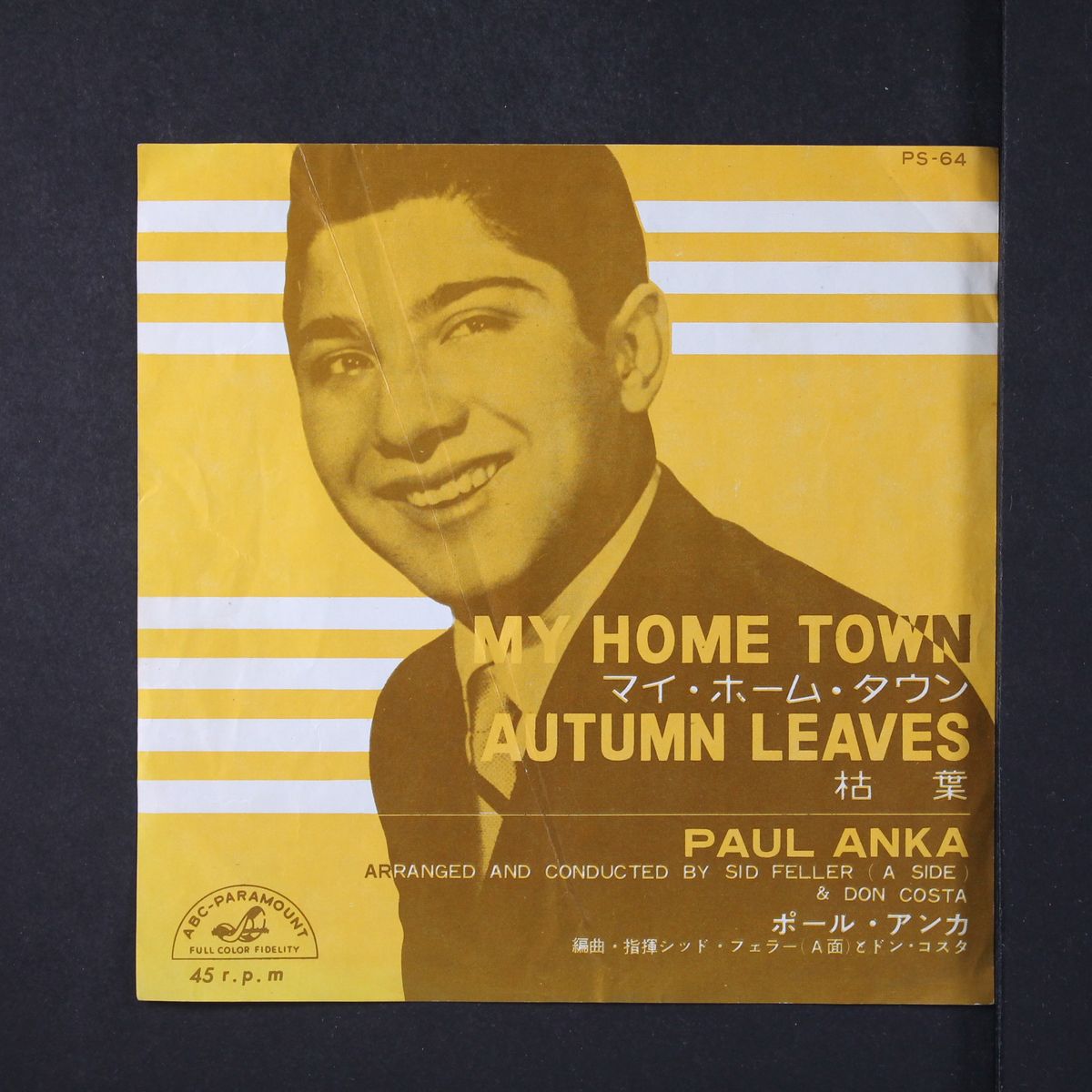 my home town / autumn leaves by PAUL ANKA