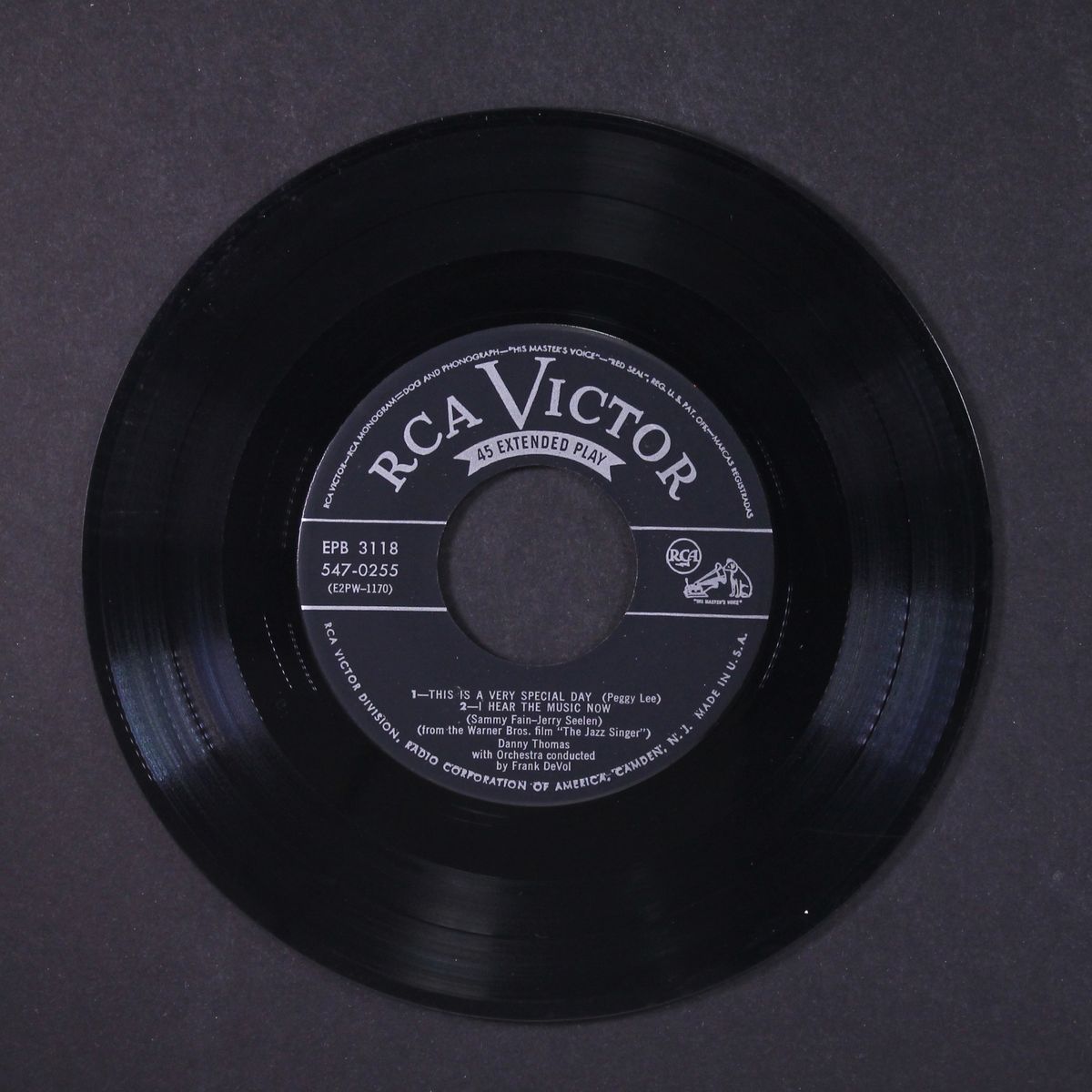 "the jazz singer" by DANNY THOMAS