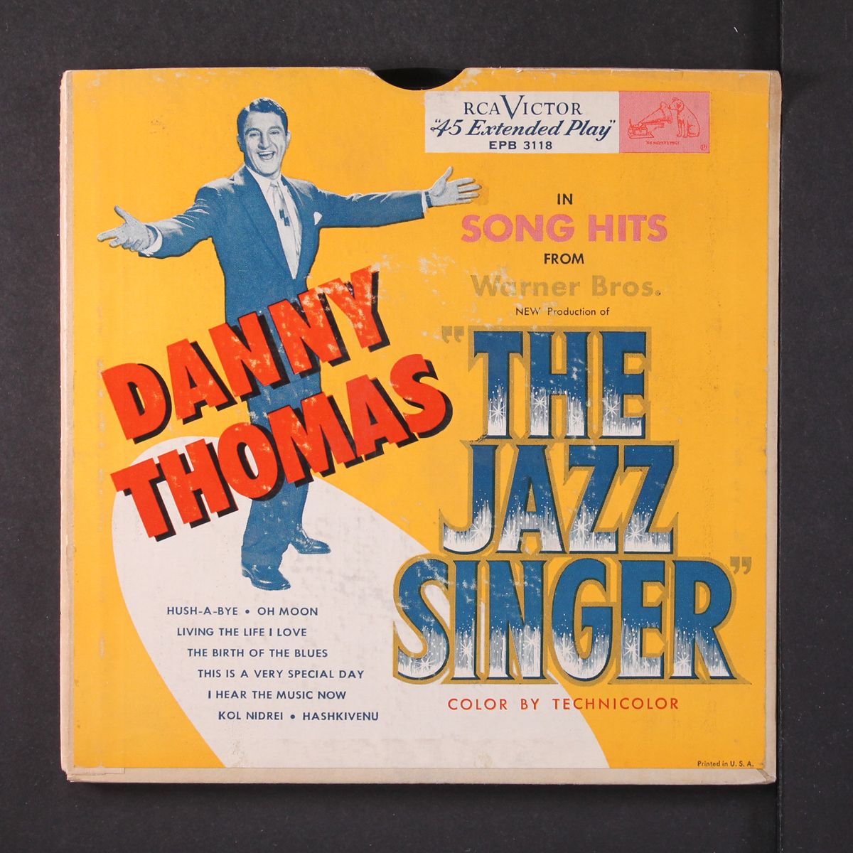 "the jazz singer" by DANNY THOMAS