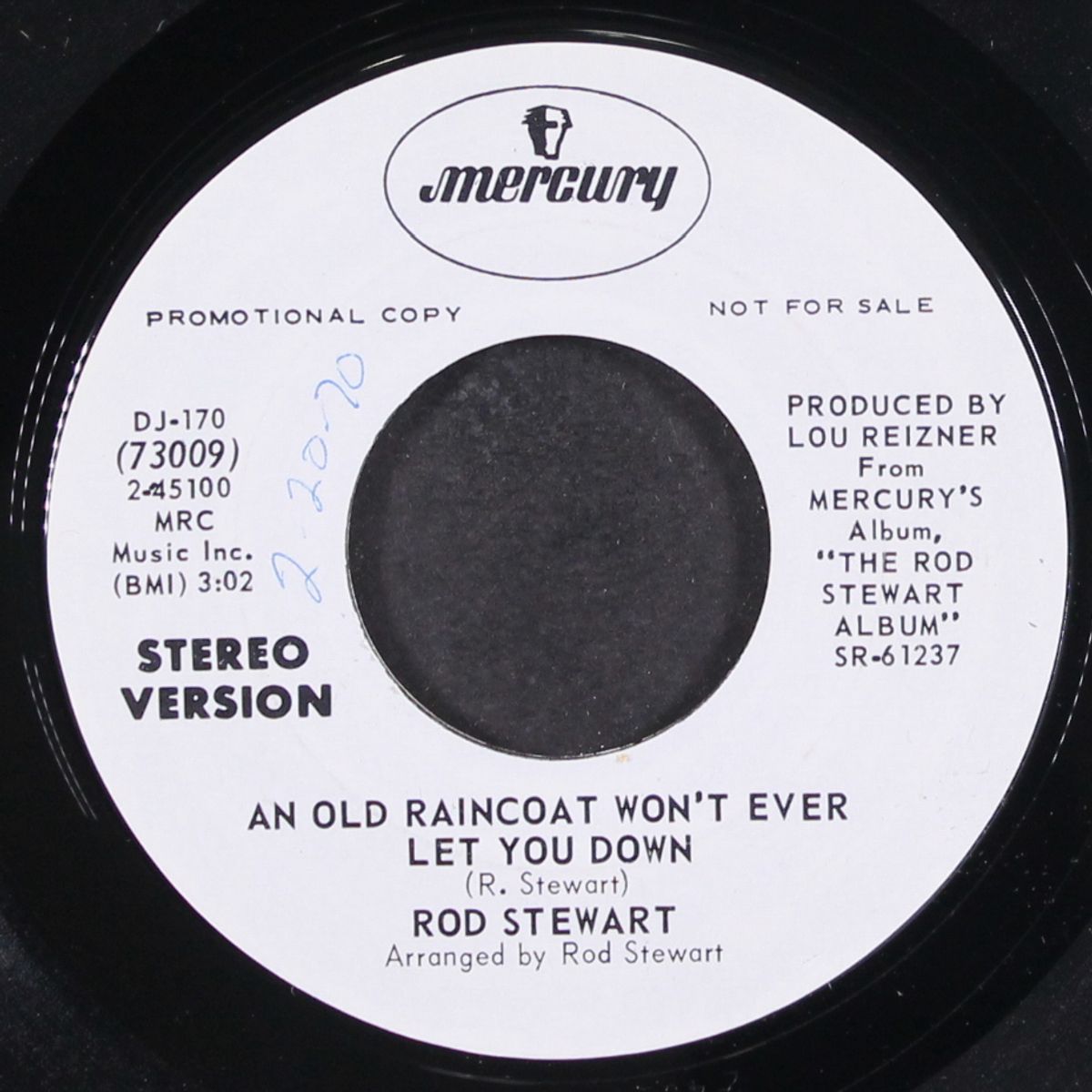 an old raincoat won't ever let you down / mono by ROD STEWART