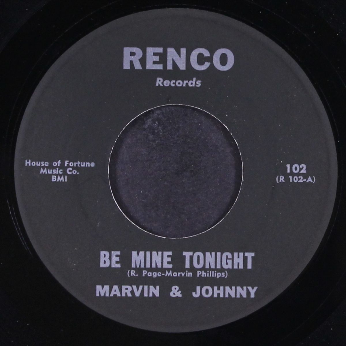 be mine tonight / suzanne by MARVIN & JOHNNY