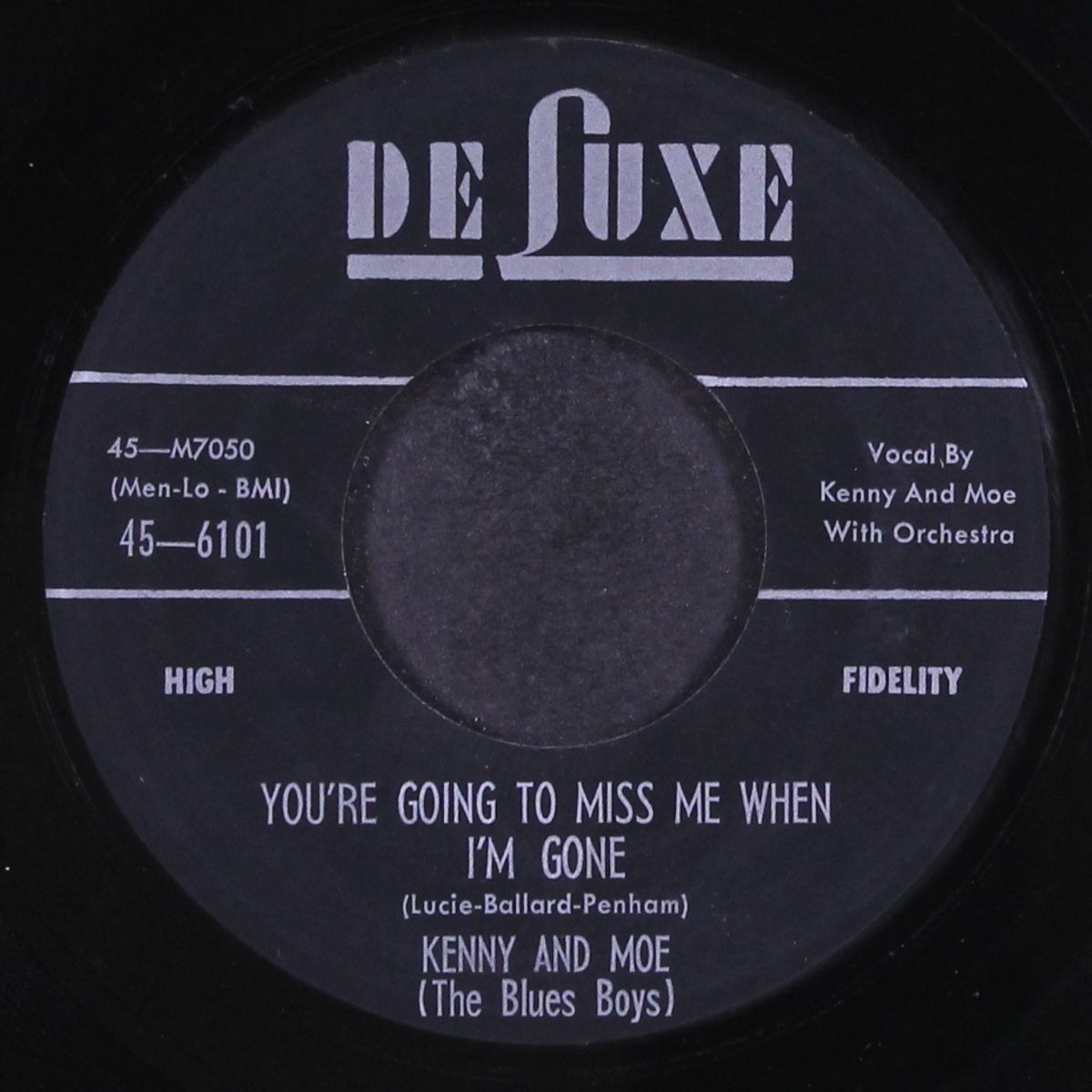 can't help myself / you're going to miss me when i'm gone by KENNY & MOE