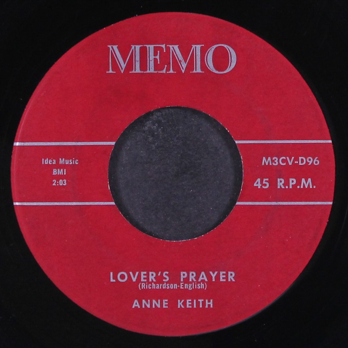 lonely girl / lover's prayer by ANNE KEITH & GROUP