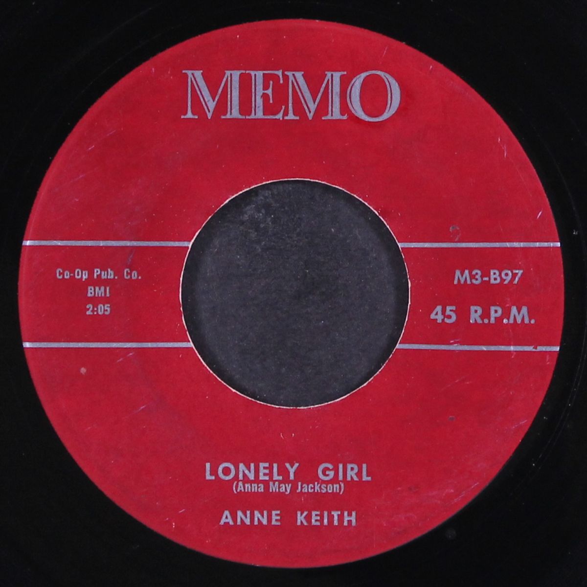 lonely girl / lover's prayer by ANNE KEITH & GROUP
