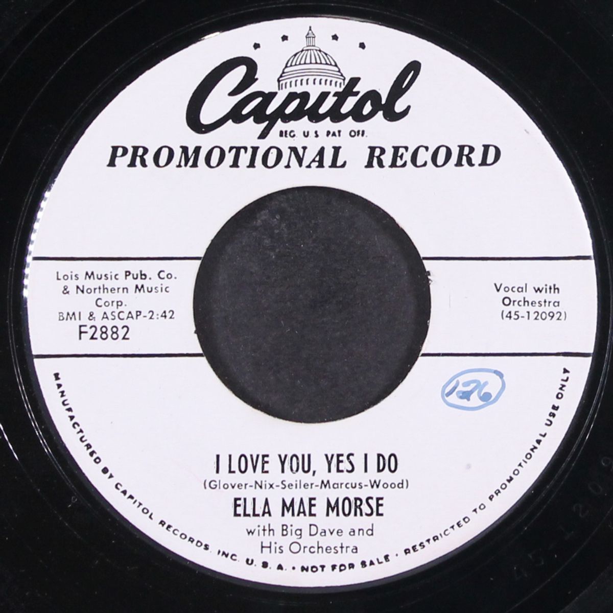 money honey / i love you, yes i do by ELLA MAE MORSE