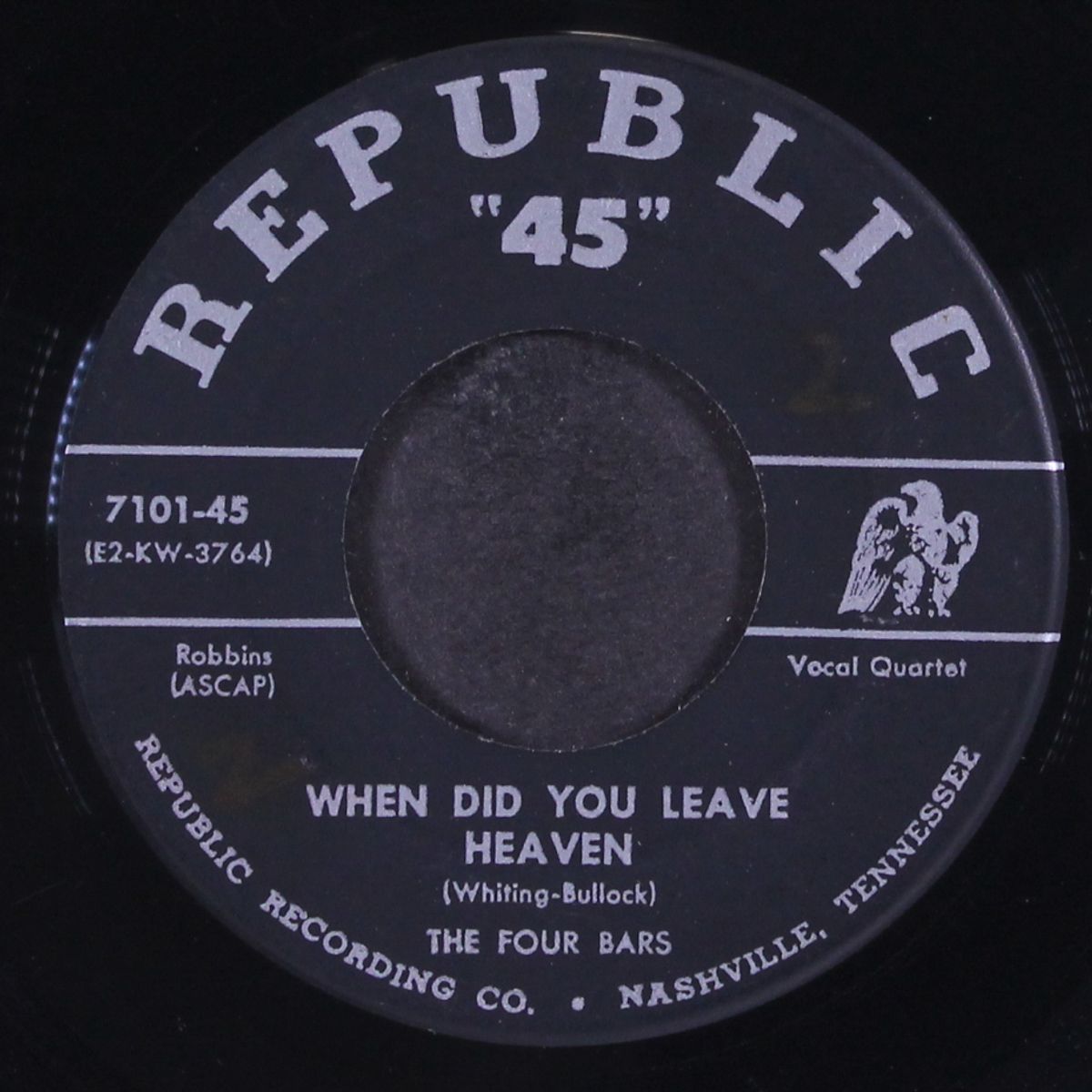 memories of you / when did you leave heaven by FOUR BARS