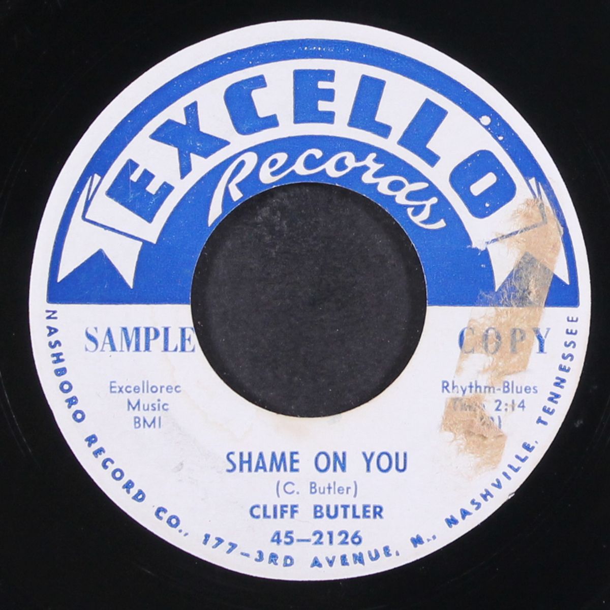 lover's plea / shame on you by CLIFF BUTLER