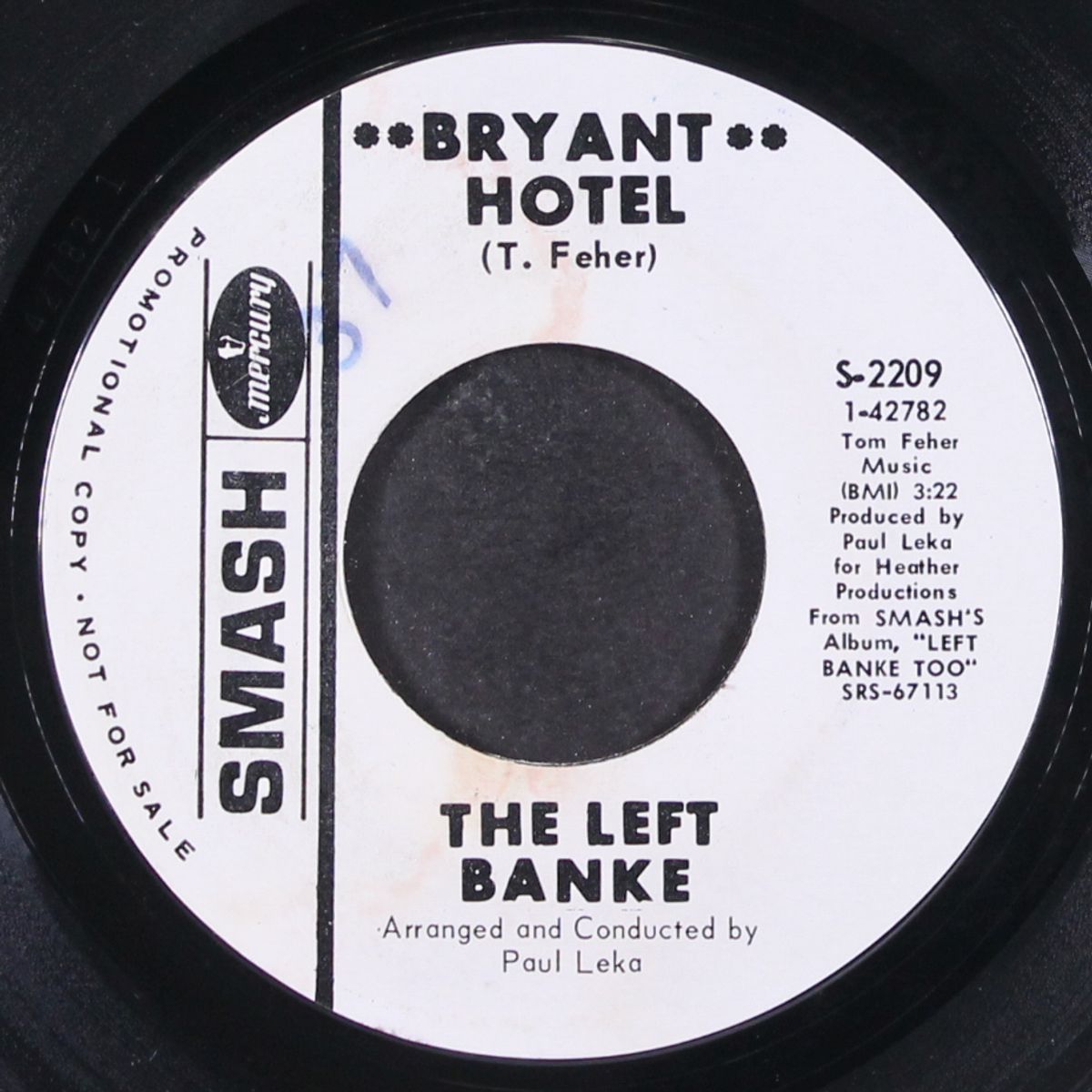 bryant hotel / give the man a hand by LEFT BANKE