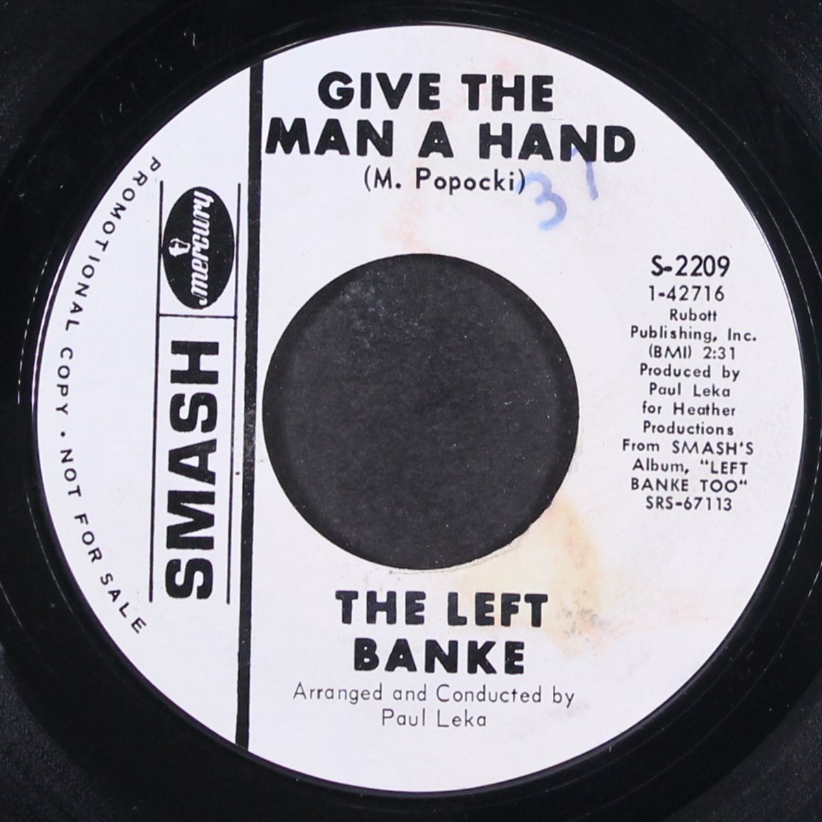 bryant hotel / give the man a hand by LEFT BANKE
