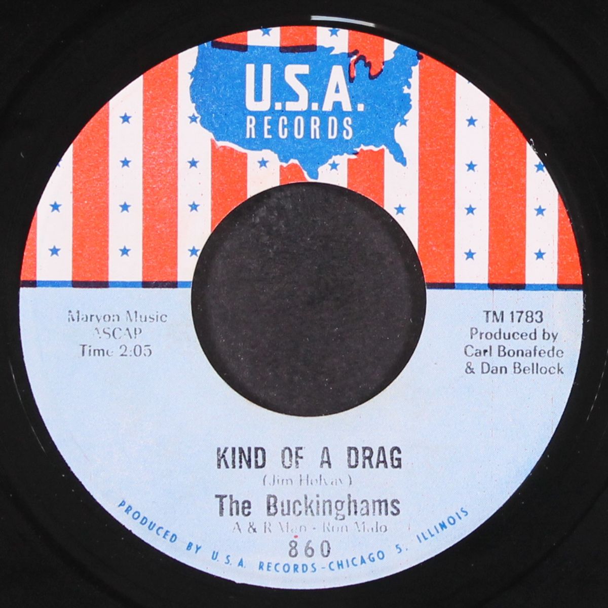 kind of a drag / you make me feel so good by BUCKINGHAMS