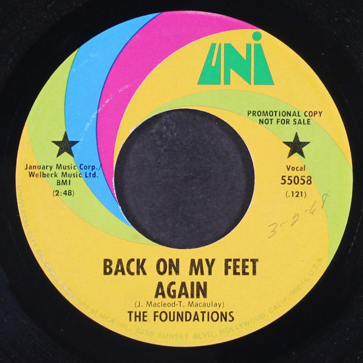 back on my feet again by FOUNDATIONS