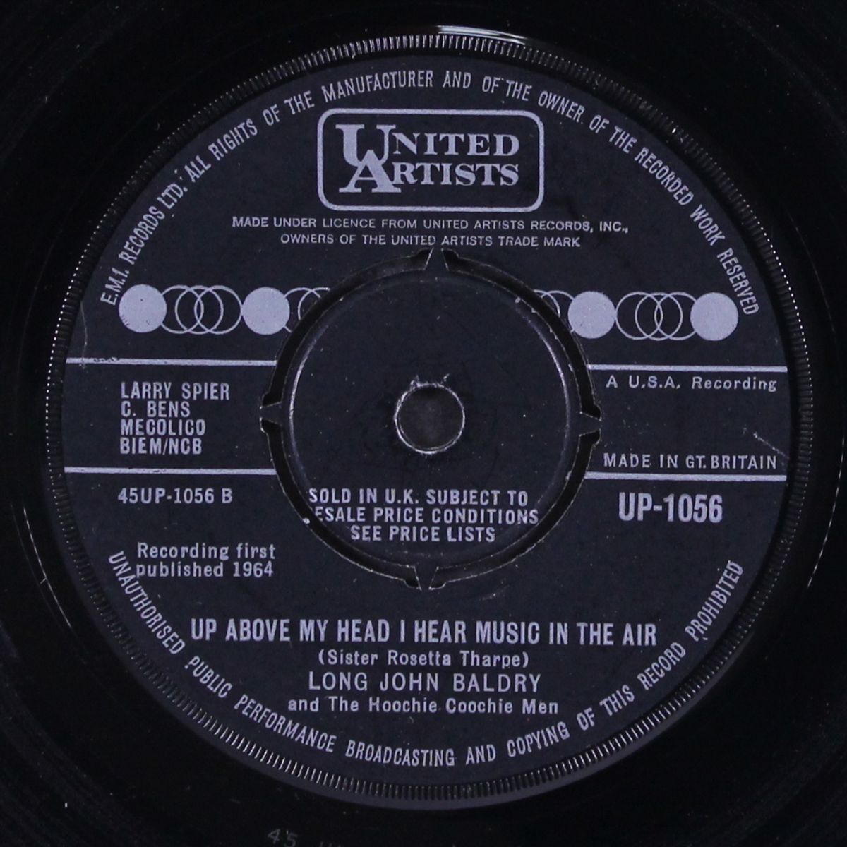 you'll be mine / up above my head i hear music in the air by LONG JOHN BALDRY