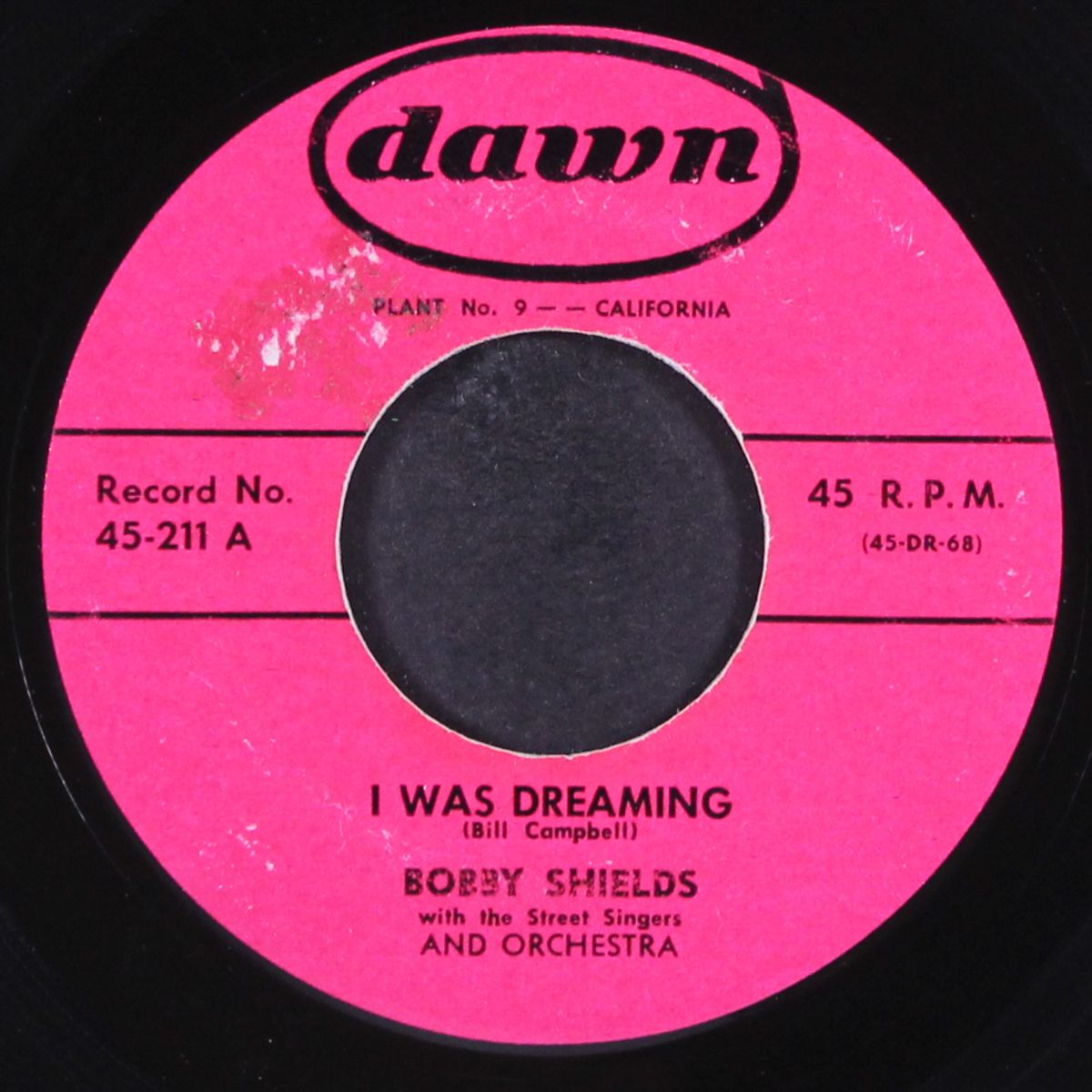 i was dreaming / mambo love by BOBBY SHIELDS