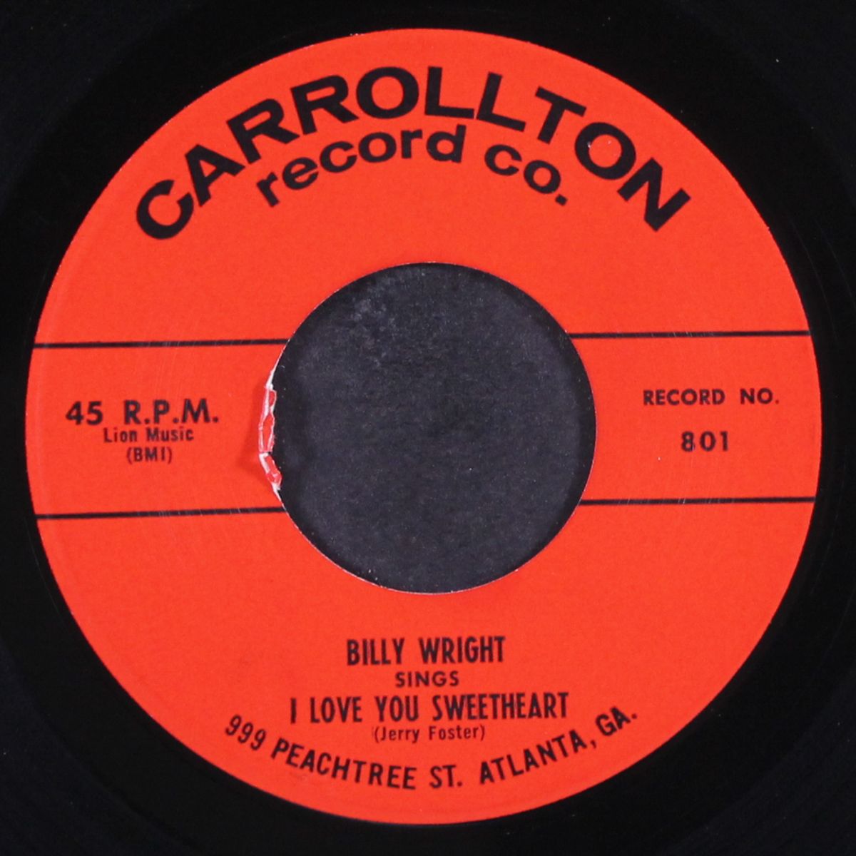 have mercy baby / i love you sweetheart by BILLY WRIGHT