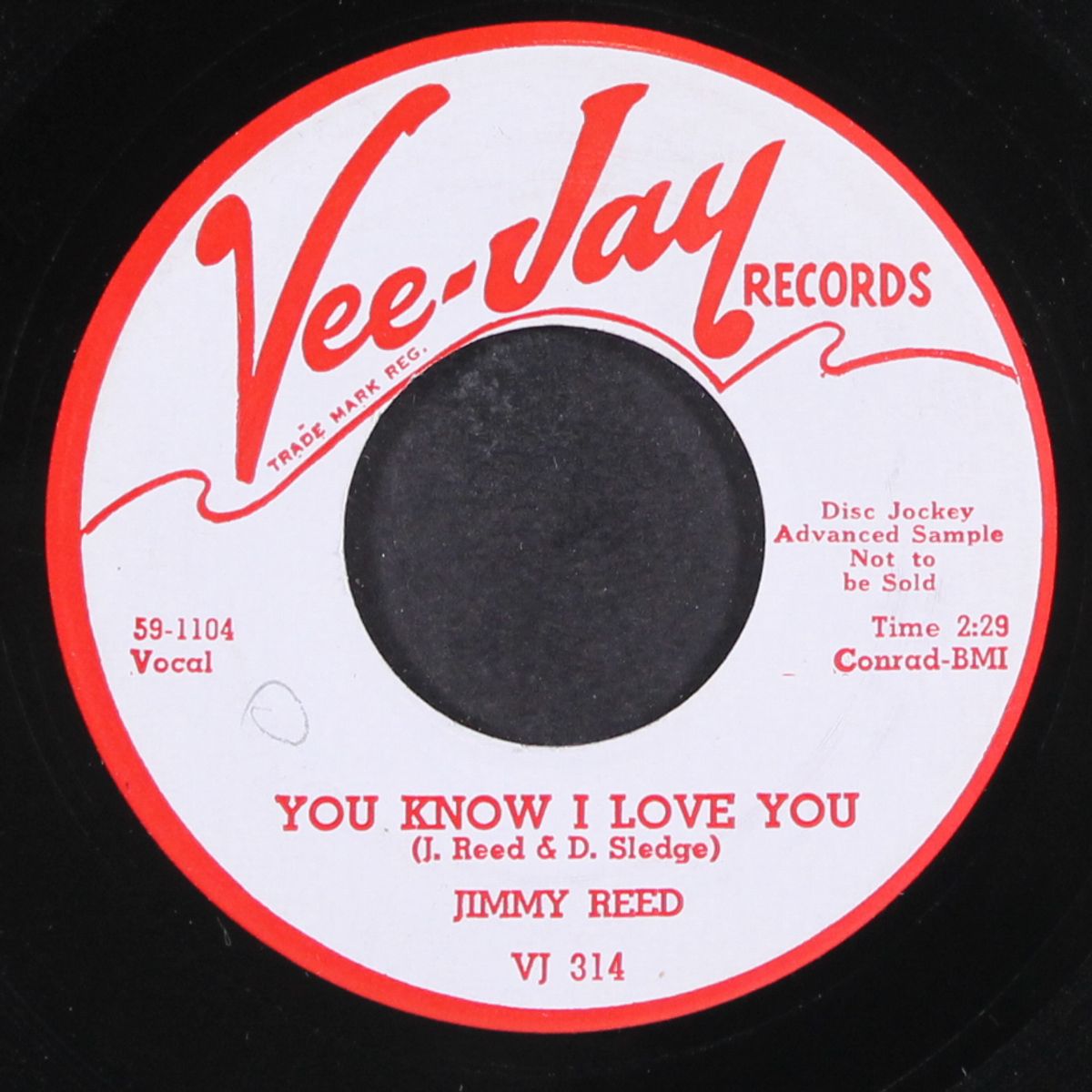 you know i love you / take out some insurance by JIMMY REED