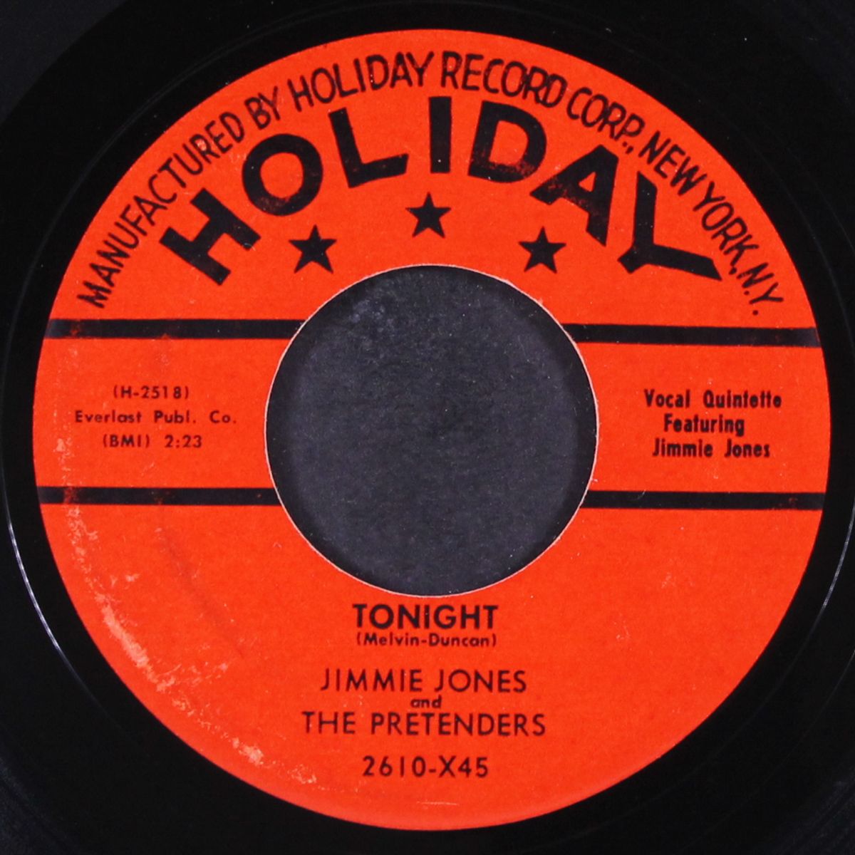 tonight / i love you so by JIMMIE JONES & PRETENDERS