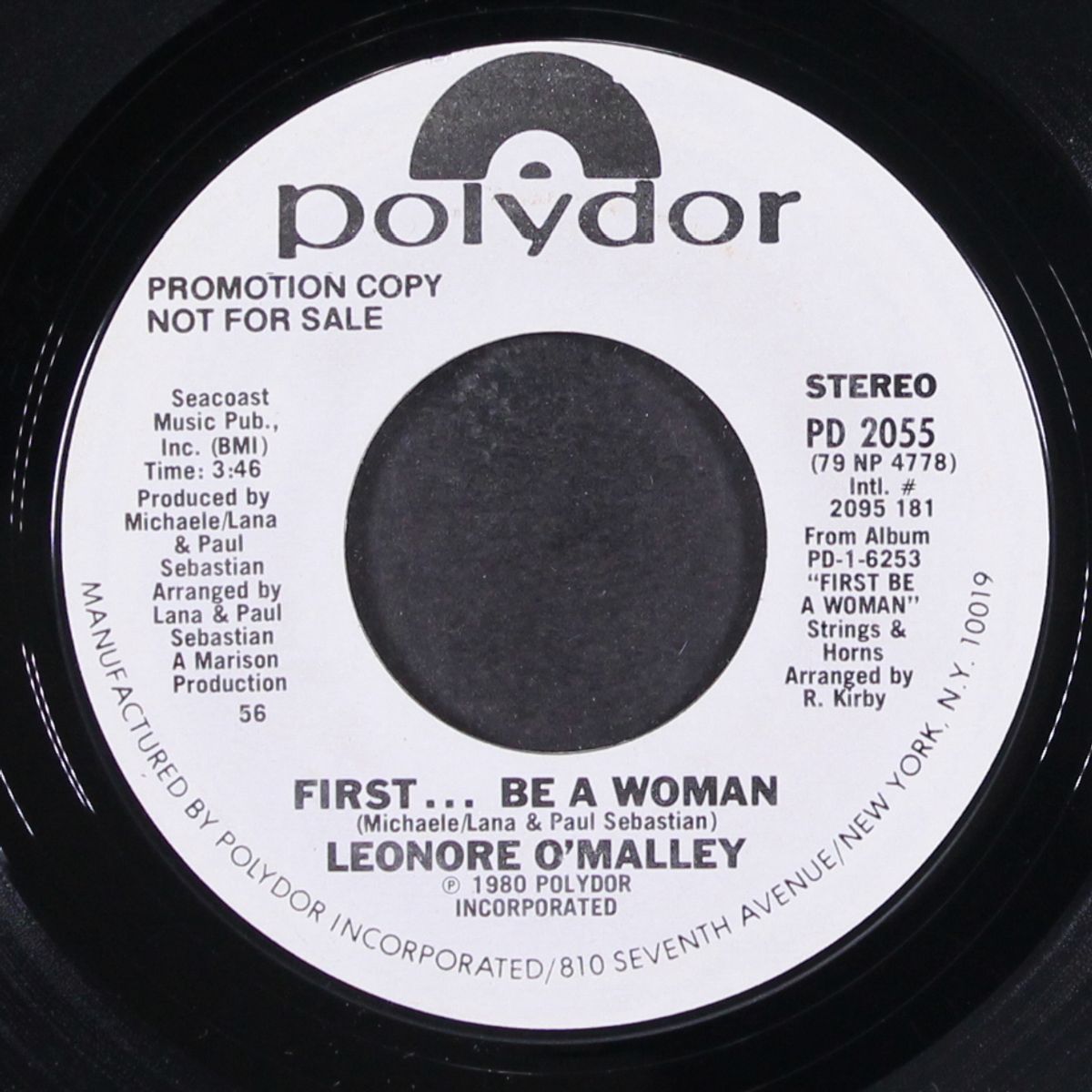 first ... be a woman by LEONORE O'MALLEY